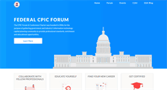 Desktop Screenshot of cpicforum.org