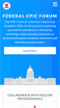 Mobile Screenshot of cpicforum.org
